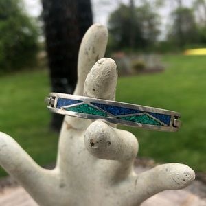 Southwestern style bangle bracelet